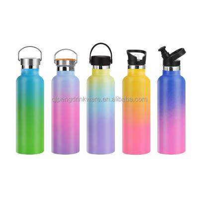 China Hot Selling Wholesale PORTABLE Double Walled Vacuum Insulated Stainless Steel Sports Water Bottles for sale