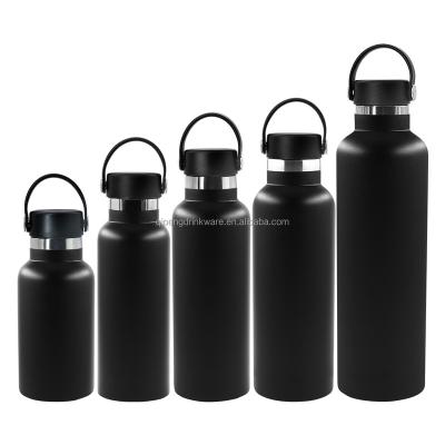 China Double Wall Logo Bottle Water Custom PORTABLE Custom Standard Drink Sport Stainless Steel Vacuum Insulated Water Bottle for sale