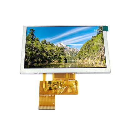 China Car GPS Navigator Custom 500nits 1000nits 5 Inch Raspberry Pi 4 Screen Module 800x480 Tft LCD Display for sale