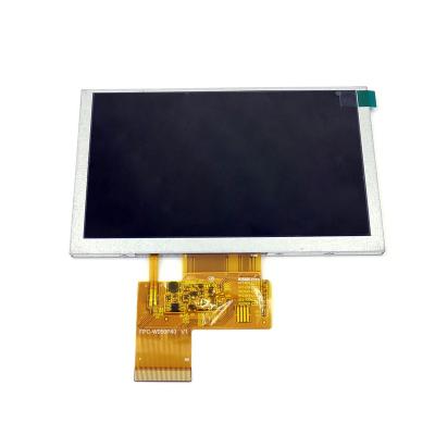 China Custom car GPS navigator 500nits to 1000nits raspberry pi 4 screen module 800x480 5 inch Tft LCD display for sale