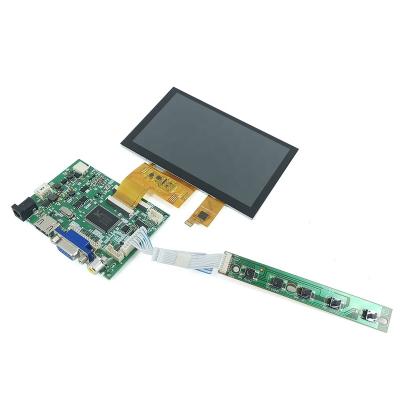 China Portable Navigation New Arrive RGB 24bit 40PIN Capacitive Touch 800x480 5 Inch Touch LCD Display Module HD MI Power Board for sale