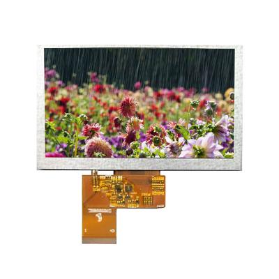 China Automative RGB TTL factory price terminal 800x480 40 5 inch lcd tft display screen module with lcd power board for sale