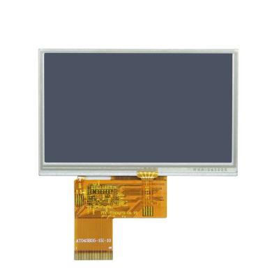 China Automotive Display 480 x 272 TFT LCD Module 4.3 Inch 4 Wire Resistance Touch Screen 40 RGB Automotive Display, Automotive Electronics 200 480x272 for sale