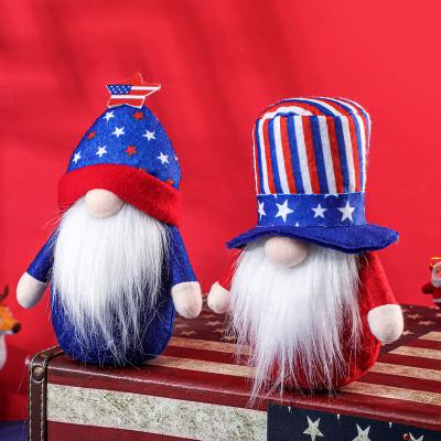 China 4th of July Gnome Decor American Independence Day American Independence Day Supplies Patriotic Gnomes for sale