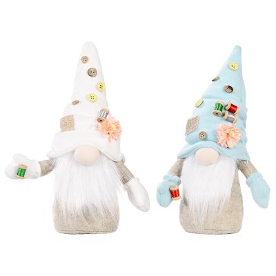 China Rudolph Decorations Tower Line Button Doll Mothers Day Gnome Festival Decoration Mothers Day New for sale