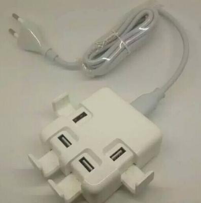 China NEW PRODUCT  4A  4usb charger and holder desktop EU ,AUS ,UK USA PLUG for sale