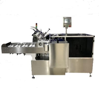 China automatic food medical bottle cartoning machine, mask cartoning machine, automatic chocolate bar cartoning machine, for sale