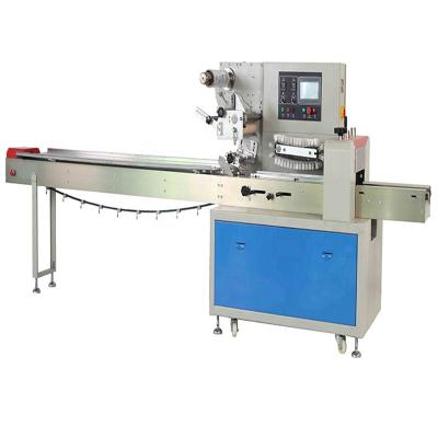 China Easy Operation 350 Flow Bread Packaging Machine, Slice Bread Pillow Packing Machine, Automatic Bread Pillow Packaging Machine for sale