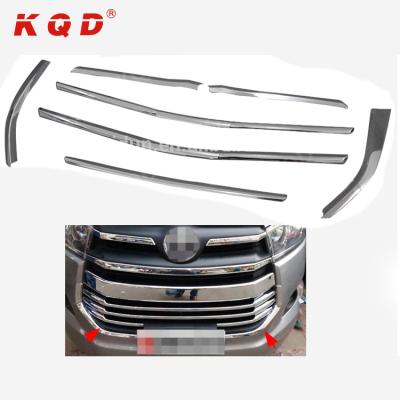 China With 3M Glue Trade Assurance Supplies Pass Chrome Trim Front Grille Grill For Toyota Innova for sale