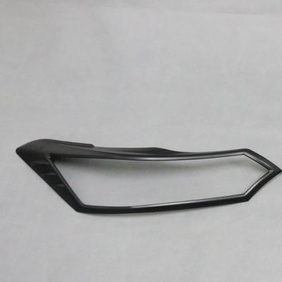 China Factory-direct high quality matte black chrome KQD auto accessories head light cover for toyota vios for sale