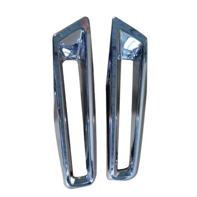 China Luxury New Design Car Accessories ABS Chrome Rear Fog Light Cover For Toyota Wigo for sale