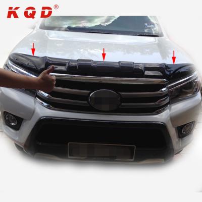 China Plastic Acrylic Sheet Hood Sand Guard Protector Accessories For Toyota Land Cruiser FJ200 for sale