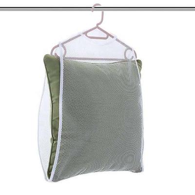 China Eco-friendly Material Drying Pillow Toys Sun Multifunction Printing Fine Mesh Drying Rack Net Windproof Underwear Drying Pillow Net Bag Hanging Rack for sale