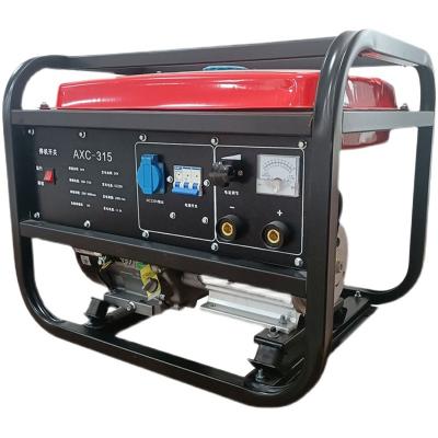 China Gasoline Industrial Power Generation Welding Dual Use Built-in Diesel Engine With Portable Electric Welding Generator 220V On Site Work for sale