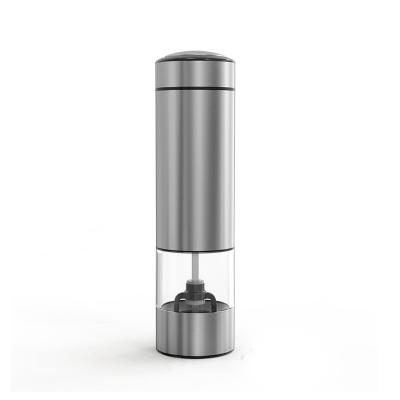 China Sustainable Wholesale Automatic Stainless Steel Commercial Electric Smart Pepper Salt Grinder for sale