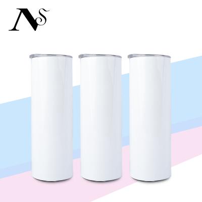 China 20oz Sublimation Tumbler Straight Double Wall Coffee Water Viable Hot Selling Mug for sale