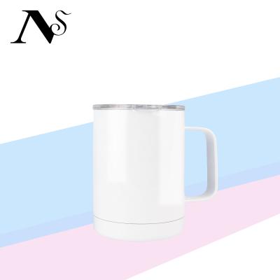 China Viable Empty 12oz Sublimation Wine Tumblers Coffee Mugs Mugs Sublimation Egg Tumbler Double Walled Vacuum Insulated Sublimation for sale