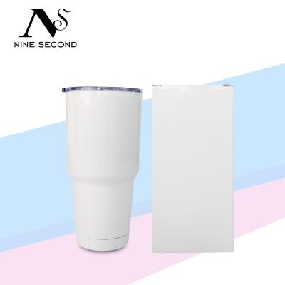 China Viable Tumbler Outdoor Portable Car Mug With Lid Straw Insulated Straight Cup Custom Multi Color Stainless Steel Sublimation Tumblers for sale