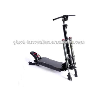 China Aluminum Alloy 8/10/11 Inch Aluminum Alloy LSY Double Drive Frame Electric Scooter Frame for sale