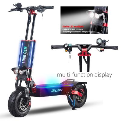 China Unisex single electric scooter x5 motor Eu warehosue electric scooter 5600w kick scooter for sale