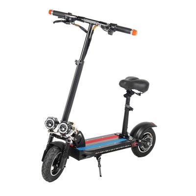 China New Design M5 800W 10 Inch 2 Wheel Electrico Unisex Electric Scooter E-scooter LSY Electric Moped Scooter for sale