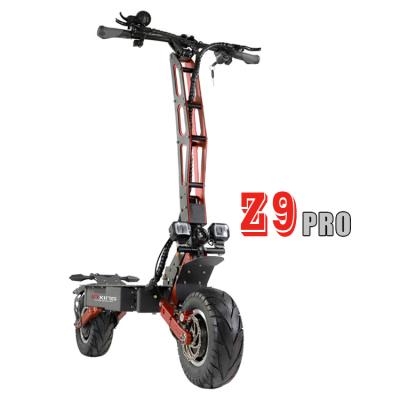 China Z9 pro 13 inch 6000W unisex motorcycle stand Scooter folding adult scooter for sale