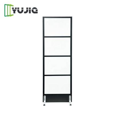 China Good Performance Separate Frame Standard Size Office Furniture Aluminum Acrylic Partition Wall Panel for sale