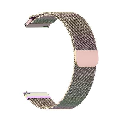 China Magnetic Stainless Steel Metal Belt Stainless Steel Watch Band Loop Milanese Strap Bands Bands Replacement For Samsung Galaxy Watch Active 40mm for sale