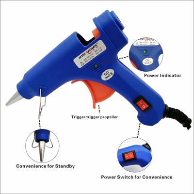 China Unrated 15w 20W Mini Style Hot Glue Gun, Hot Sale Glue Gun for sale