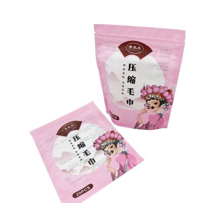 China Aseptic Wholesale Custom Resealable Plastic Pouches Food Packaging Stand Up Pouch Zip Lock Bag With Logo for sale