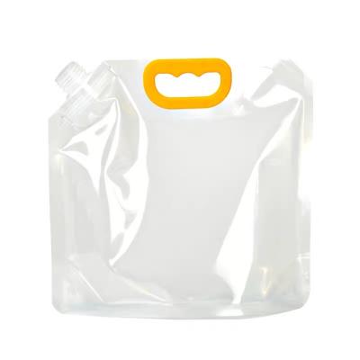 China Portable Folding PET PA PE Large Capacity 1kg Water Bladder Drinking Water Plastic Bag With Spout for sale