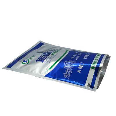 China Customized Moisture Proof Plastic Mylar Bags Aluminum Foil Plastic Food Bag Packing Pouch 3 Side Seal Packaging for sale