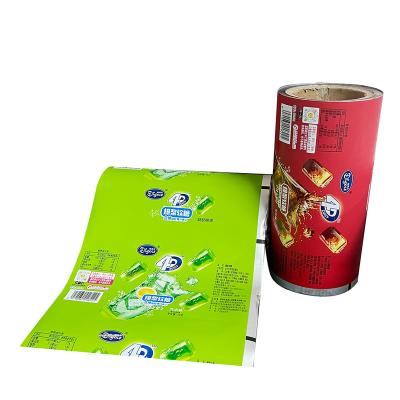 China Plastic Customize Printed Aluminum Foil Metallized Film Plastic Laminated Custom Printing Roll Food Safe For Coffee Packaging for sale