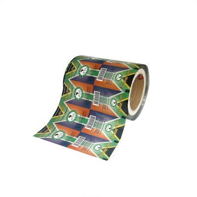 China Foil Wholesale Custom Aluminum Foil Laminated Roll Film Auto Wrapping Food Wrapping Plastic Roll Film for sale