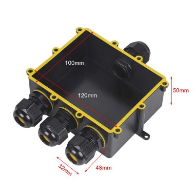 China Outdoor Connection Greenway 1 In 3 Junction Box Outdoor Waterproof IP68 for sale