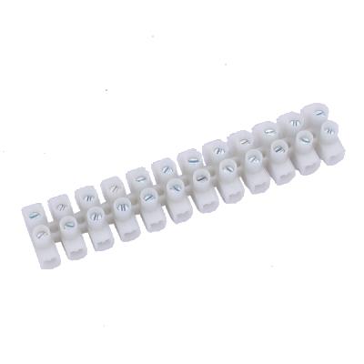 China Nylon / PP Terminal Block 1-12pin PA7 PA8 PA9 PA10 Screw Lock Nylon Cable Connector for sale