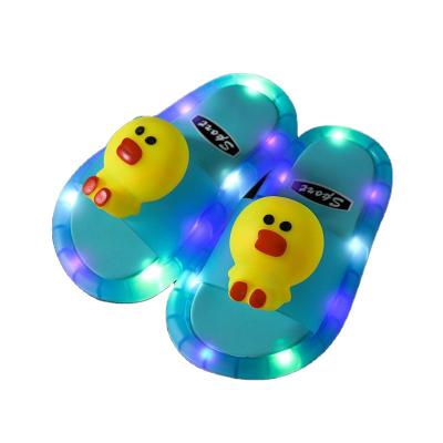 China Around 2022 Led Slippers Luminous Kids Shoes Girls Indoor Sandals Children For Girls Slippers for sale