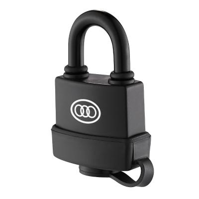 China Tri Circle Iron Plastic Covered Waterproof Padlock (ABS) for sale