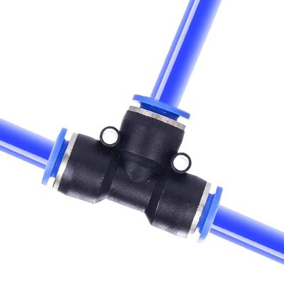 China Factory 4mm 6mm 8mm 10mm 12mm 14mm Pneumatic Auto Joint Tube Air Coupler Quick Connector PU PY PK Connector for sale