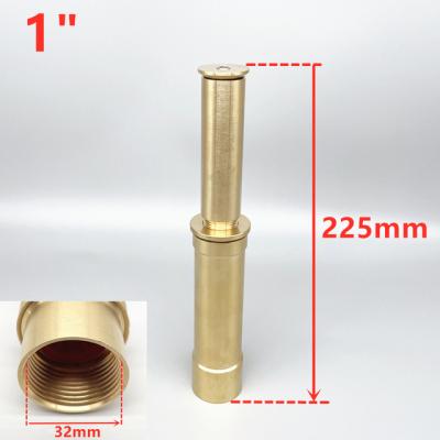 China Double Layer Trumpet Type Brass Fountain Nozzles Swimming Pool Pond Jet Head for sale