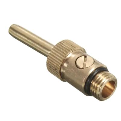 China Brass Water Flow Adjustable Universal Straight Jet Fountain Nozzle Reduction for sale