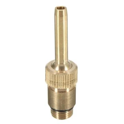 China Brass Water Flow Adjustable Universal Straight Jet Fountain Nozzle Reduction for sale