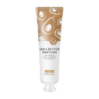 China Shea Butter Hand Cream Moisturizing Anti-drying Nourishing Repair Rough Skin Whitening Care 30ml for sale