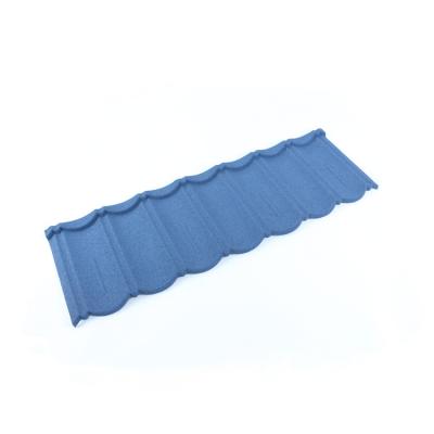 China Factory Direct Materials Light Weight Lightweight And Durable Color Stone Coated Metal Roofing Bond Tiles for sale