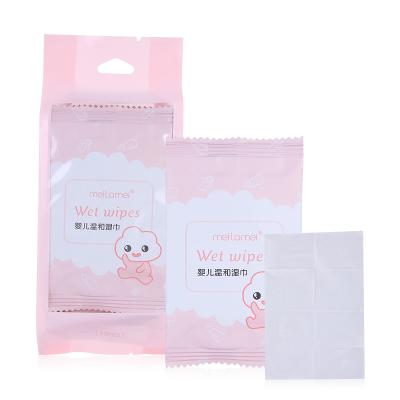 China Simple Baby Cleaning Wholesale Disposable Cleaning Wet Cloths for sale