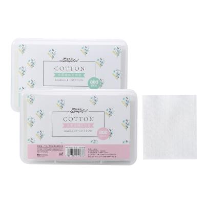 China Lameila Wholesale 800pcs Cotton Pad Box Cleansing Light Pure Face Makeup Remover Pads Pack Make Up Remover Cotton Pads B227 for sale