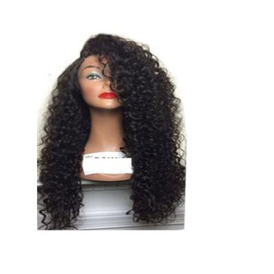 China African ladies curly wigs curly spiky headwear fashion ladies small side piece braiding long chemical fiber curly high temperature silk hair for sale