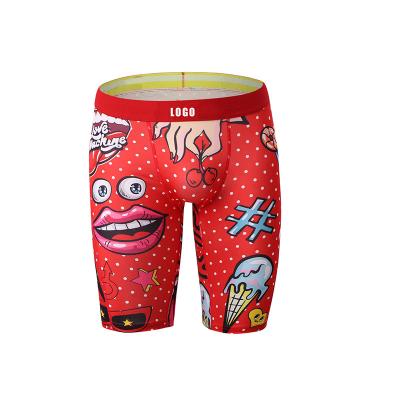 China Fictional Character Antibacterial Custom Cool Adult Panties Boy Print Underwear Boxer Classic Underwear Briefs for sale