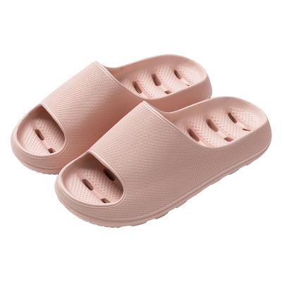 China Wholesale Fashion New Style Couples Bathroom Quick-drying Cavity Thick Bottom Thick Bottom Sandals And Slippers for sale