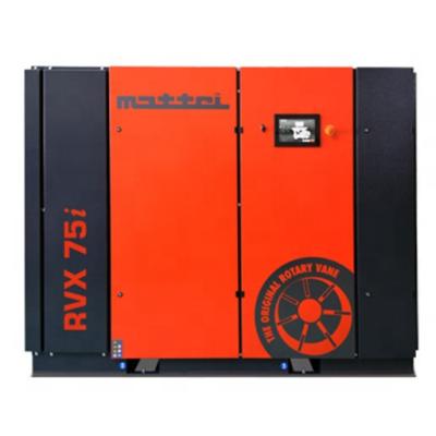 China Mattei Oil Lubricated Energy Saving Compressor, RVX 75 I Rotary Vane Compressor 75kw 100HP Durability And Energy Saving Compressor for sale